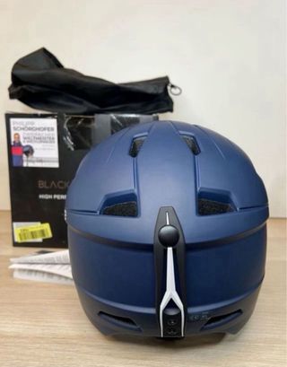 Casco de esquí Kitzbühel Black Crevice XL