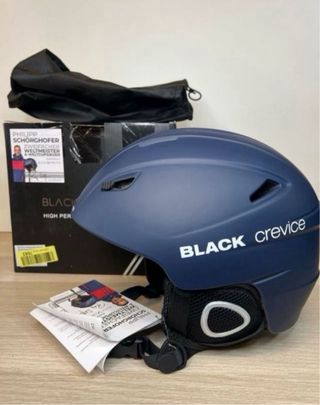Casco de esquí Kitzbühel Black Crevice XL