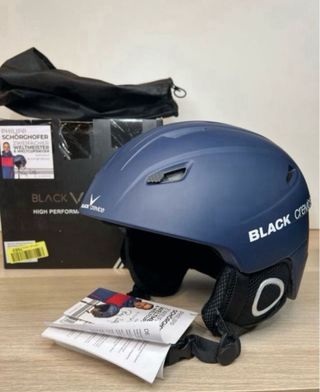 Casco de esquí Kitzbühel Black Crevice XL