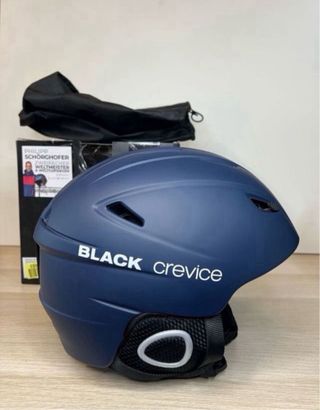 Casco de esquí Kitzbühel Black Crevice XL