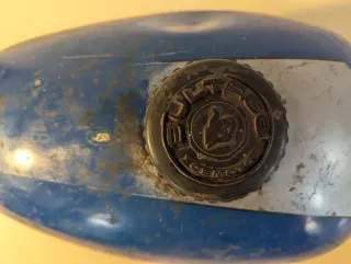 Depósito Bultaco Azul