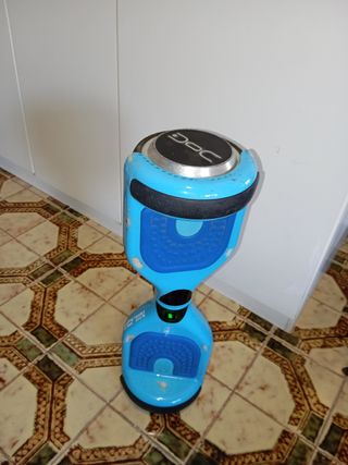 Patinete eléctrico.(Hoverboard) Azul Cian