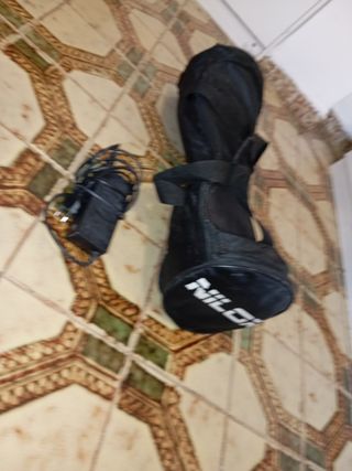 Patinete eléctrico.(Hoverboard) Azul Cian