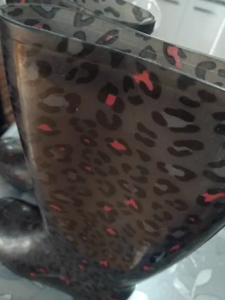 Botas de agua goma estampado leopardo