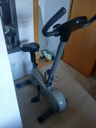 Bicicleta Estática Gris