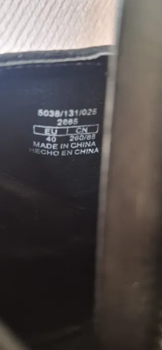 Botines Bershka Burdeos Nuevos Talla 39