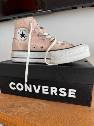 Converse All Star Plataforma Rosas T.38
