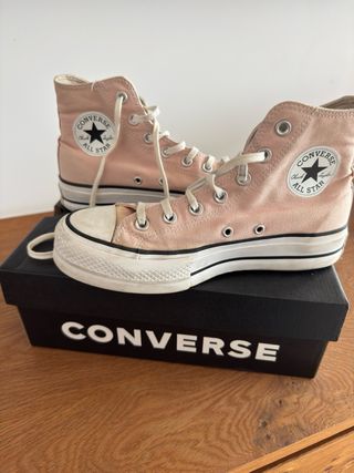 Converse All Star Plataforma Rosas T.38