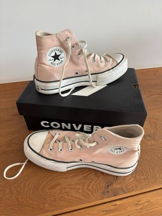 Converse All Star Plataforma Rosas T.38