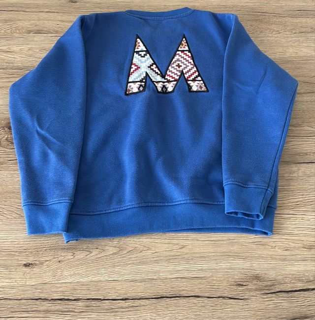 Sudadera Moral azul talla 9/11