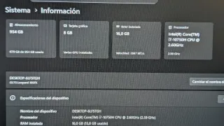 Ordenador MSI GL75 Leopard 10SFK Portatil Gaming