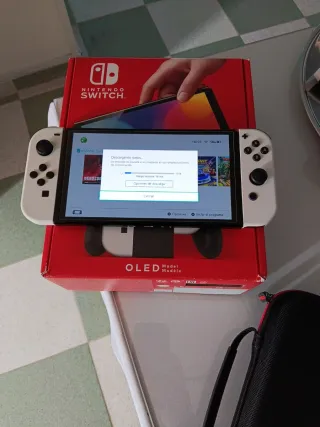 Nintendo Switch OLED Perfecta  para Reyes