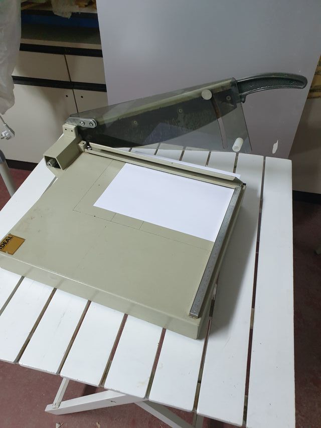 Cortadora de papel oficina