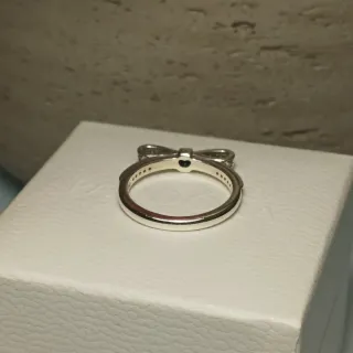 Anillo Pandora Lazo Plata y Circonitas