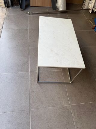 Tavolo da centro in marmo 80x45 cm