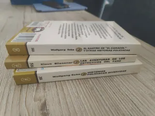Pack de 3 libros de misterio