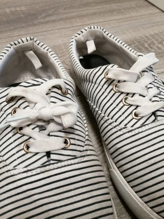 Zapatillas rayas marinera