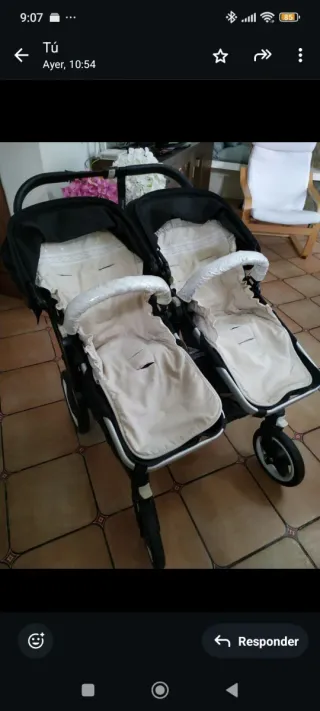Carrito Gemelar Bugaboo Buen Estado