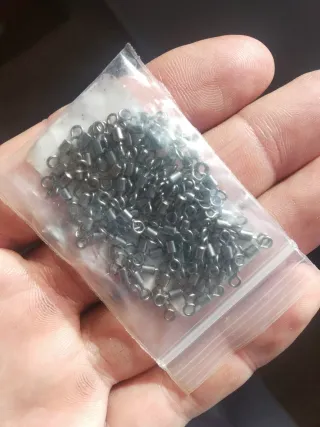 Vinilos y anzuelos de pesca