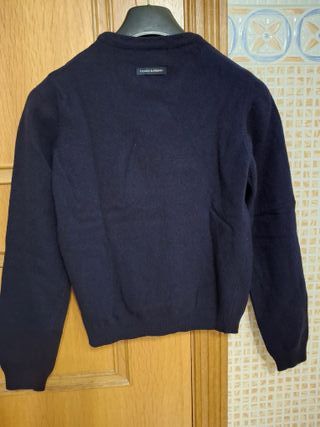 Jersey Thomas Burberry Mujer T. S/P.Azúl Marino