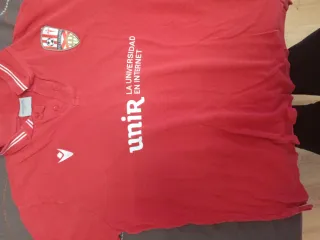 Polo Macron UD Logroñés Rojo Talla XL