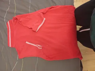 Polo Macron UD Logroñés Rojo Talla XL