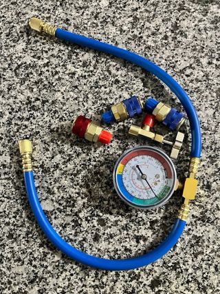 Manguera Carga Refrigerante Manómetro