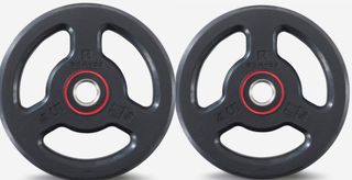 PESAS 2 DISCOS DE 5KG CAUCHO ASAS