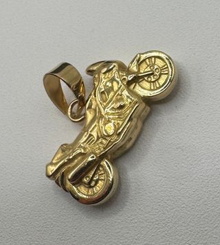 Colgante Oro 18k Moto