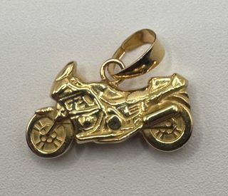 Colgante Oro 18k Moto