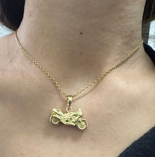 Colgante Oro 18k Moto