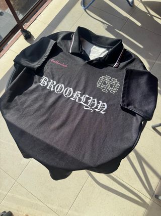 Camiseta Polo Deportiva Brooklyn Negra