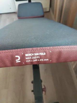 Banco de pesas y juego de pesas