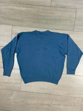 Jersey Lacoste Cuello Redondo Azul