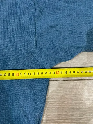 Jersey Lacoste Cuello Redondo Azul