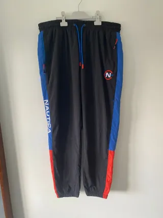 Pantalón Nautica Competition Negro Multicolor