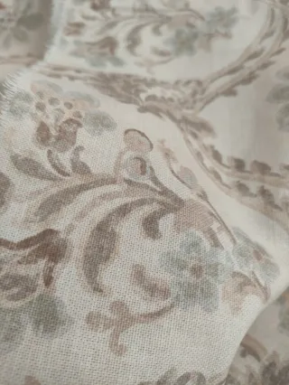 Tela Algodón Diseño Adamascado