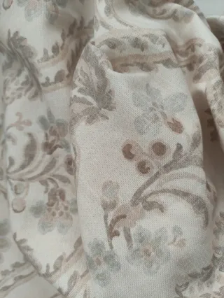 Tela Algodón Diseño Adamascado