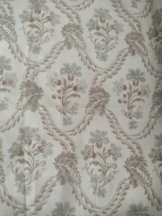 Tela Algodón Diseño Adamascado