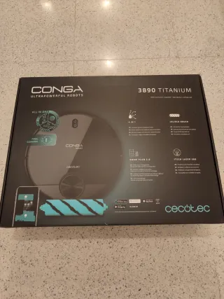 Conga 3890 Titanium Robot Aspirador