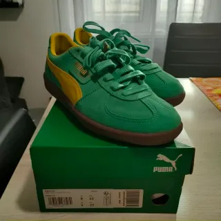 Puma Palermo verdi e gialle mai messe.