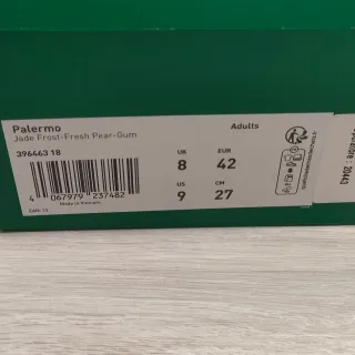 Puma Palermo verdi e gialle mai messe.