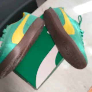 Puma Palermo verdi e gialle mai messe.