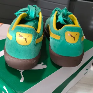 Puma Palermo verdi e gialle mai messe.