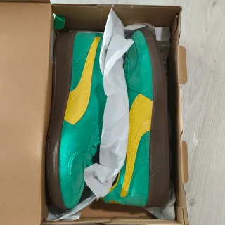 Puma Palermo verdi e gialle mai messe.