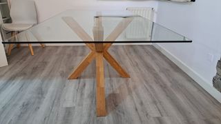 Tavolo da Pranzo in Cristallo 200x100cm