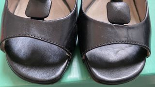 Sandalias cuña Clarks Negras Talla 38