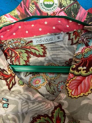 Camisa Individual Talla M Estampada