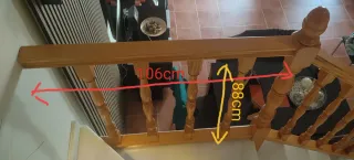 Barandilla Escalera Madera