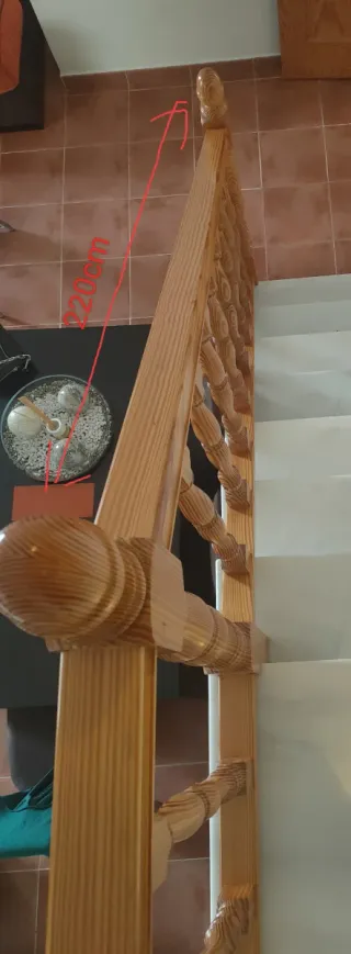 Barandilla Escalera Madera